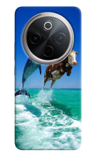 Dolphin vs Cow Vivo T4 5G Hard Case Back Cover by Casekaro