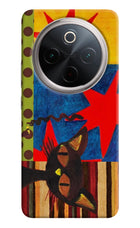 Pop Cat Vivo T4 5G Hard Case Back Cover by Casekaro