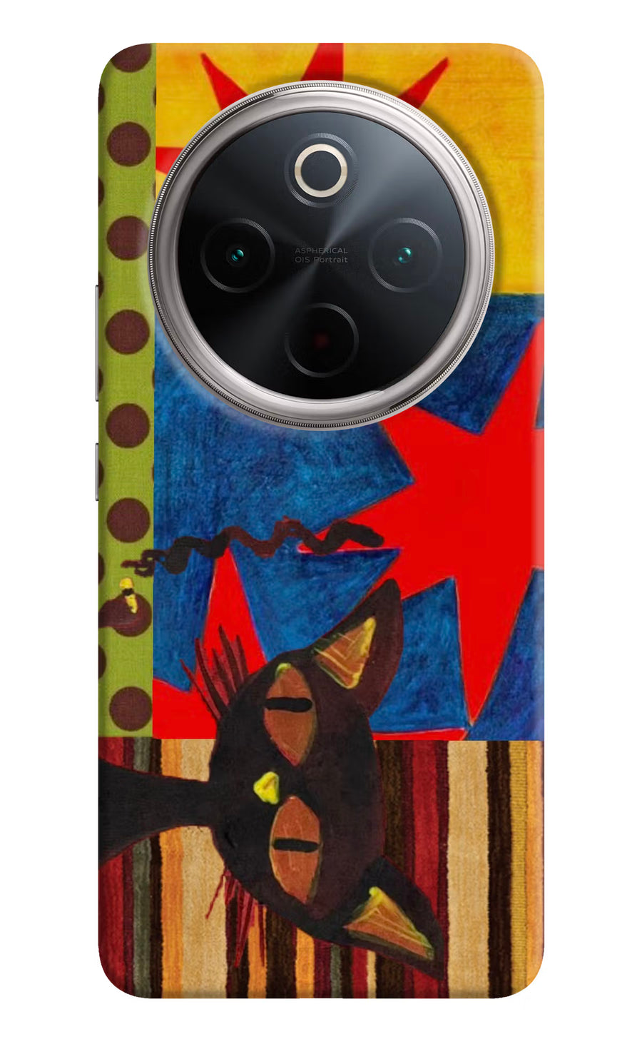 Pop Cat Vivo T4 5G Back Cover, Hard case