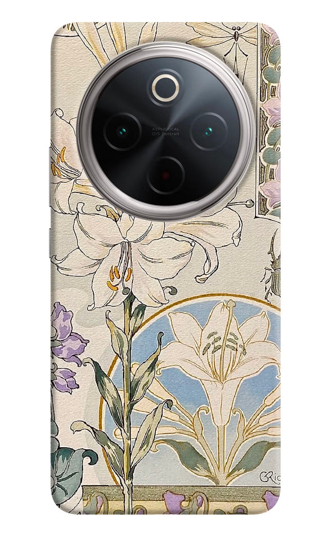 White Lily Vivo T4 5G Hard Case Back Cover by Casekaro