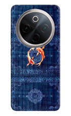 Koi Blue Vivo T4 5G Hard Case Back Cover by Casekaro