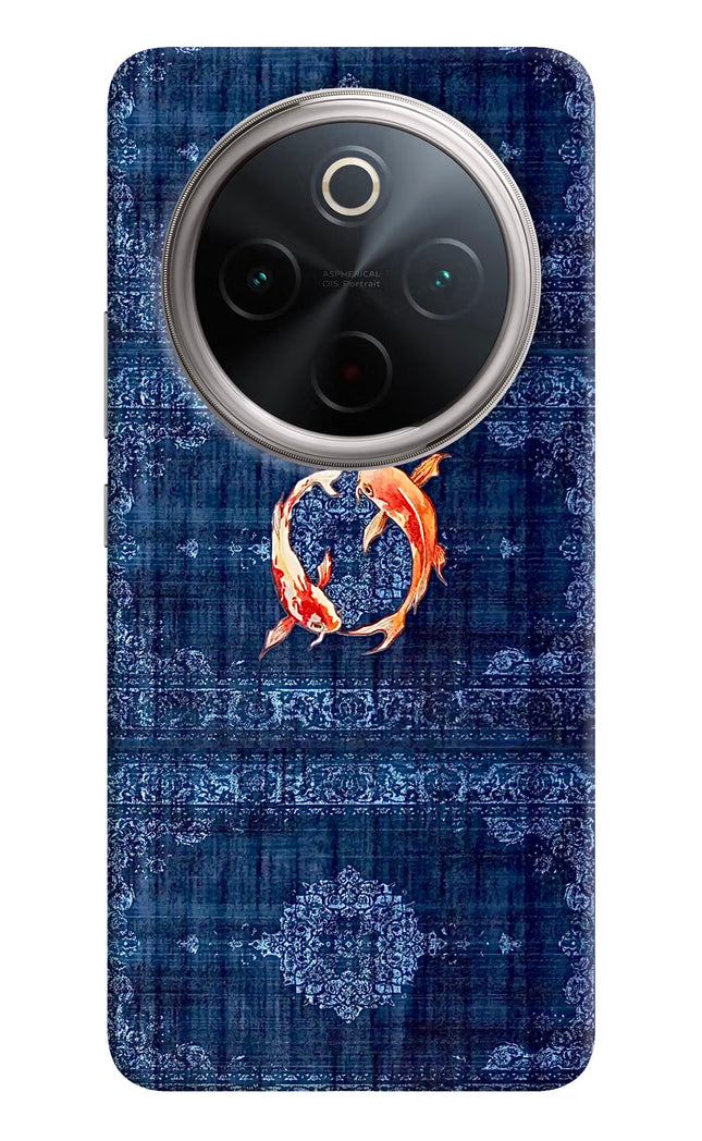 Koi Blue Vivo T4 5G Hard Case Back Cover by Casekaro