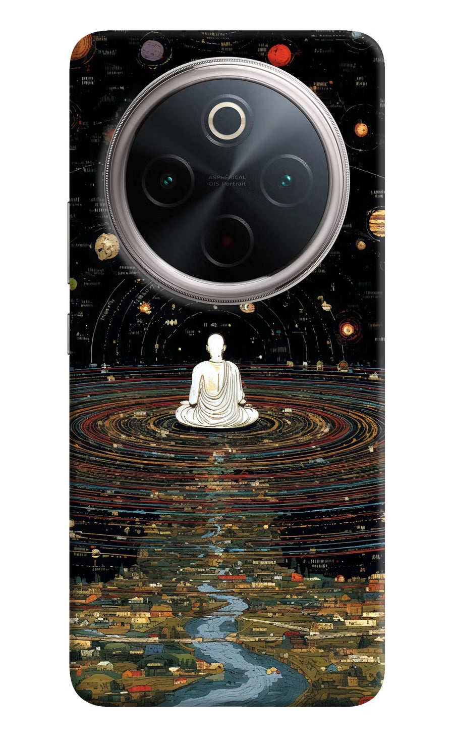 Space Monk Vivo T4 5G Back Cover, Hard case