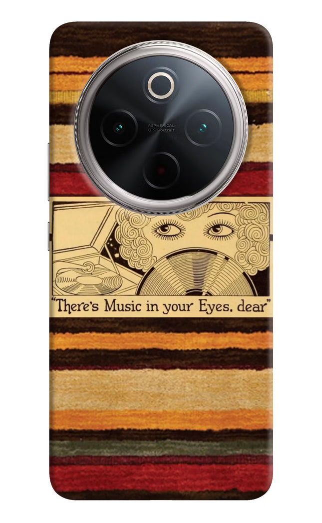 Vinyl Stripes Vivo T4 5G Hard Case Back Cover by Casekaro
