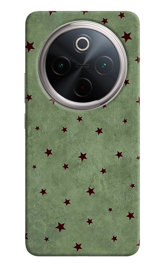 Green Stars Vivo T4 5G Hard Case Back Cover by Casekaro