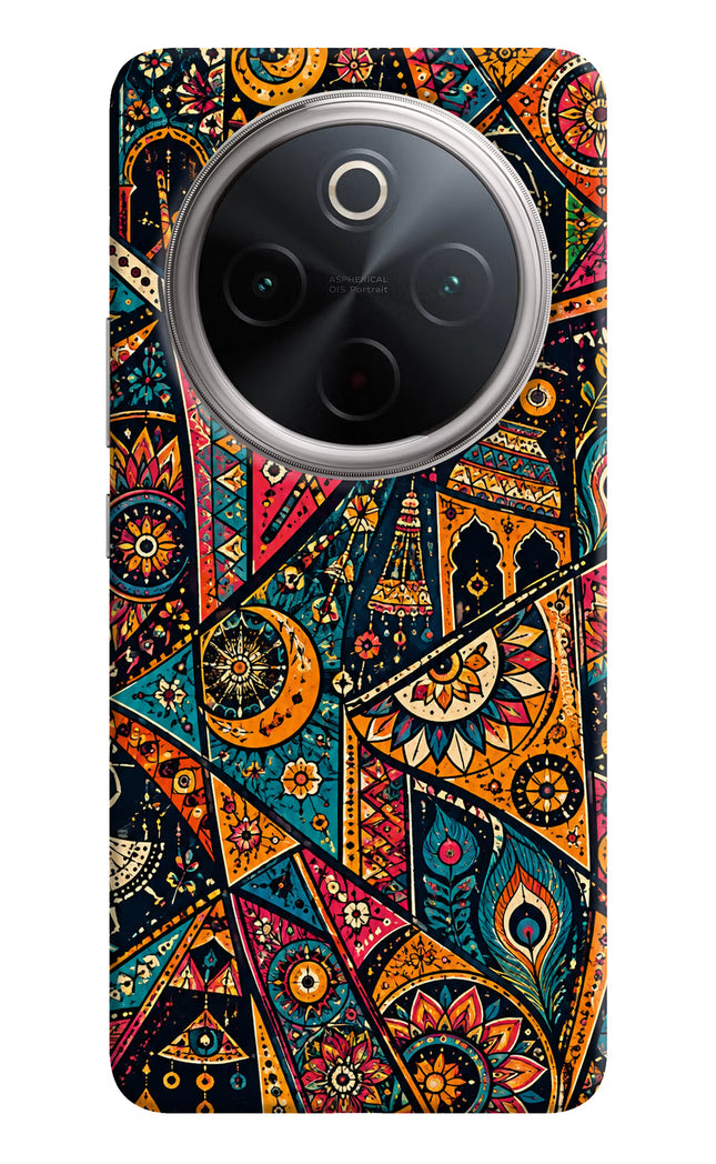 Folk Print Vivo T4 5G Hard Case Back Cover by Casekaro