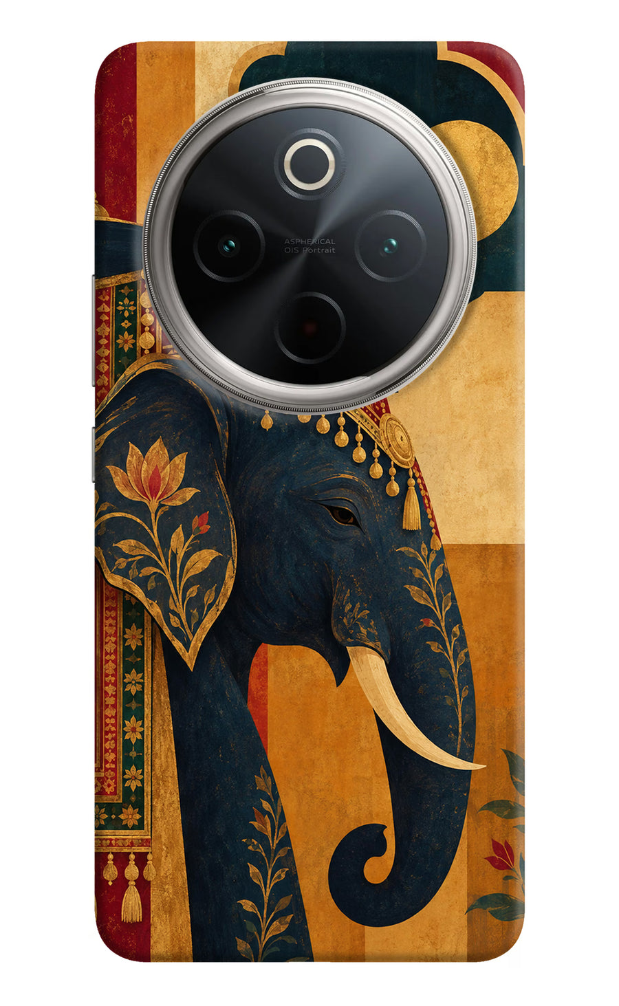 Royal Elephant Vivo T4 5G Back Cover, Hard case
