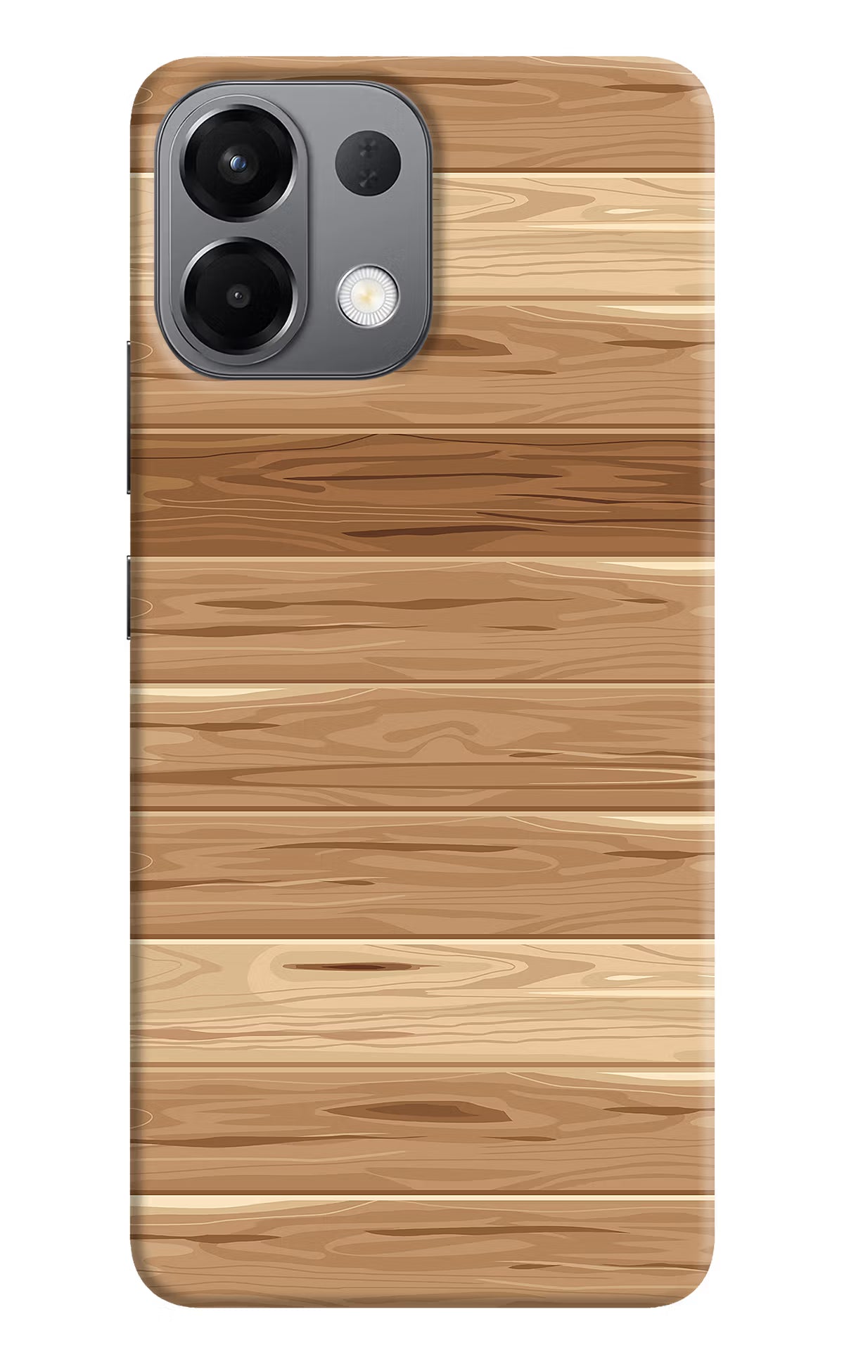 Wooden Vector Oppo K13 5G Hard Case Back Cover by Casekaro