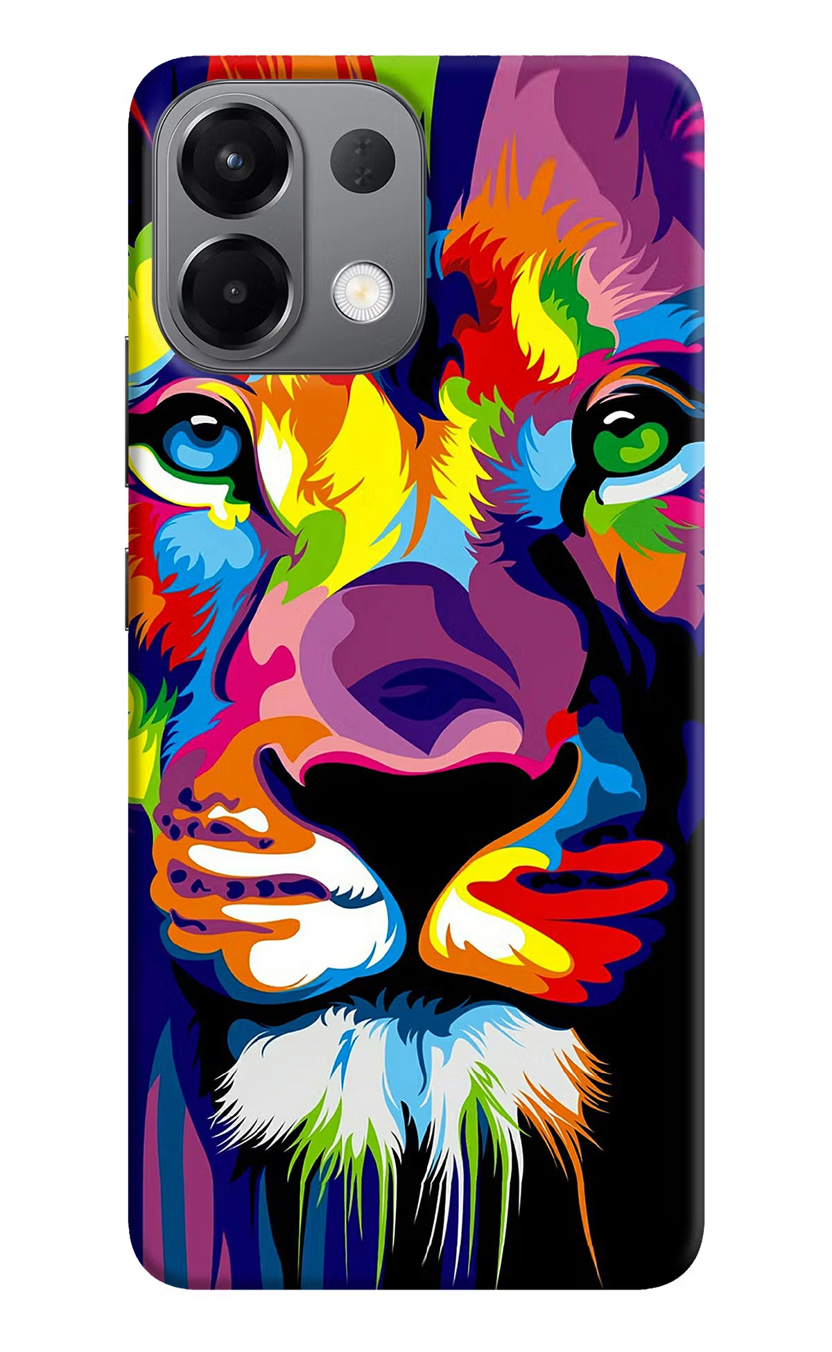 Lion Oppo K13 5G Hard Case Back Cover by Casekaro