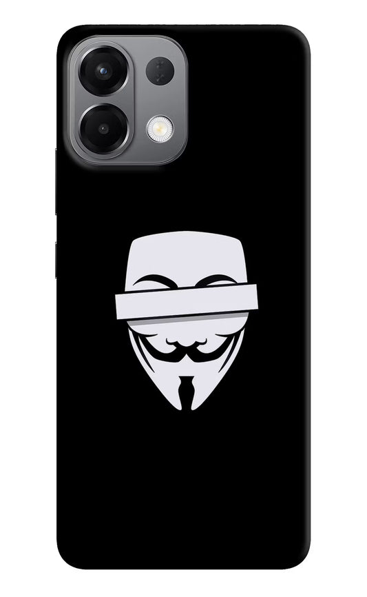 Anonymous Face Oppo K13 5G Hard Case Back Cover by Casekaro