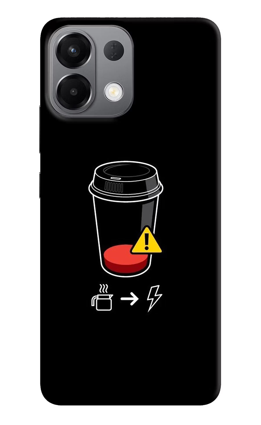 Coffee Oppo K13 5G Back Cover, Hard case