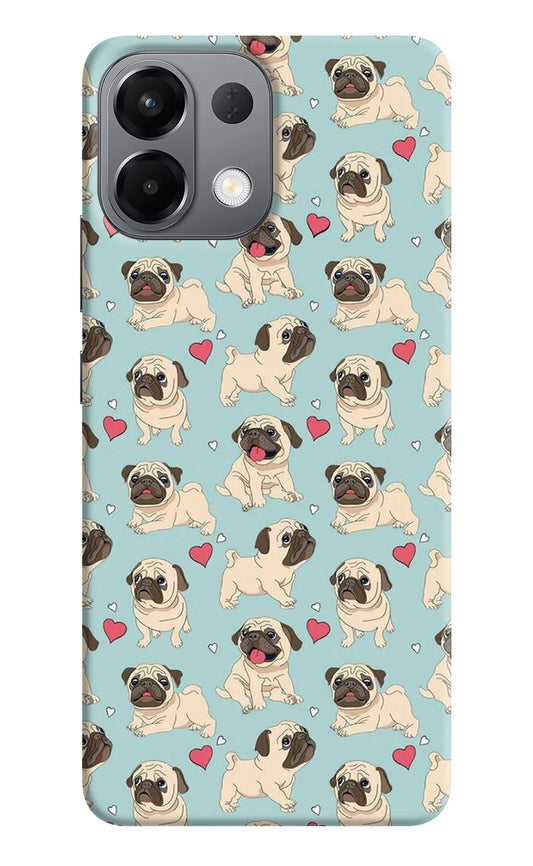 Pug Dog Oppo K13 5G Hard Case Back Cover by Casekaro