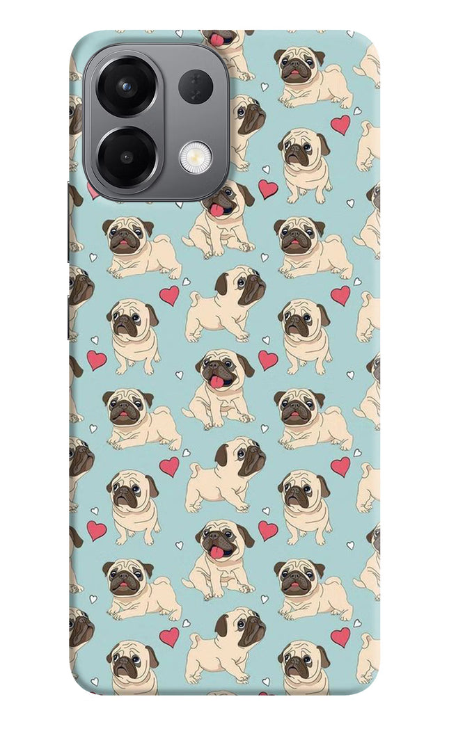 Pug Dog Oppo K13 5G Hard Case Back Cover by Casekaro