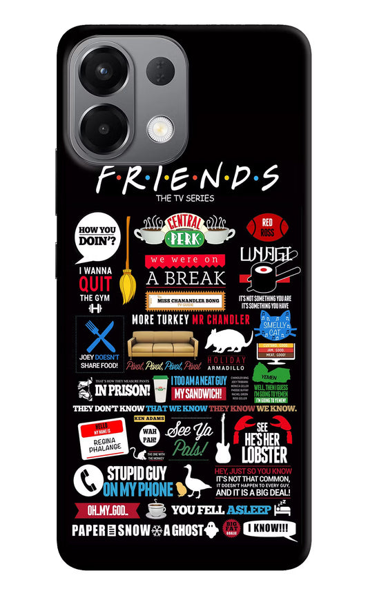 FRIENDS Oppo K13 5G Hard Case Back Cover by Casekaro