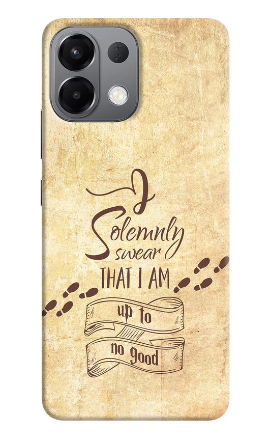 I Solemnly swear that i up to no good Oppo K13 5G Hard Case Back Cover by Casekaro