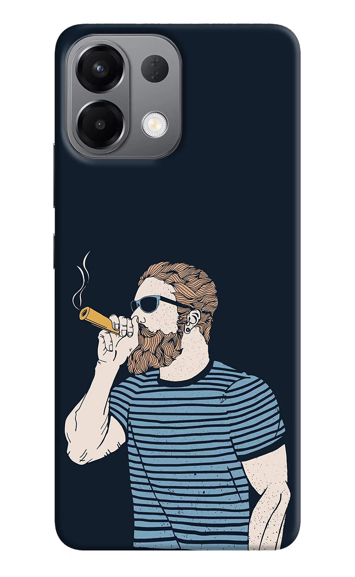 Smoking Oppo K13 5G Hard Case Back Cover by Casekaro