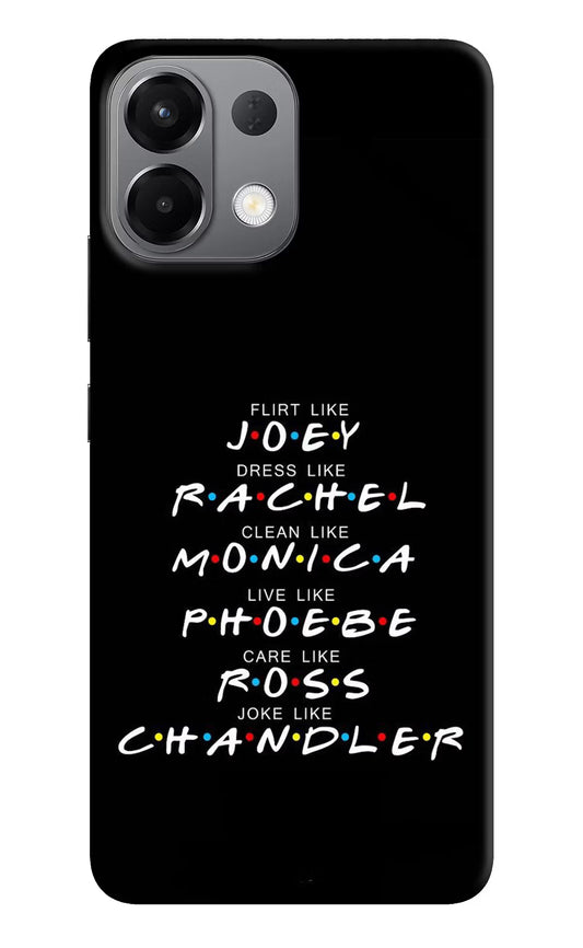 FRIENDS Character Oppo K13 5G Hard Case Back Cover by Casekaro