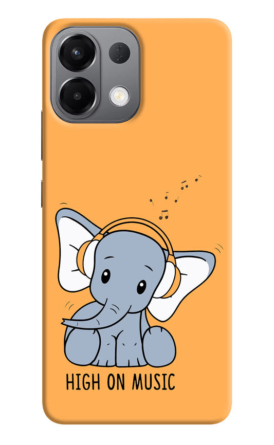 High On Music Oppo K13 5G Hard Case Back Cover by Casekaro