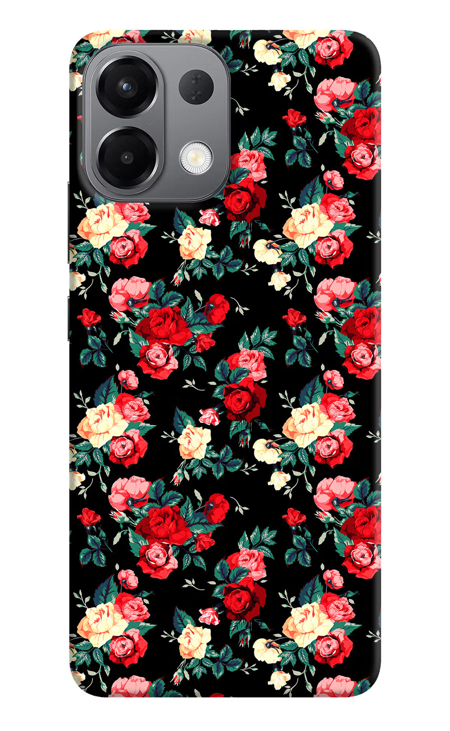 Rose Pattern Oppo K13 5G Back Cover, Hard case