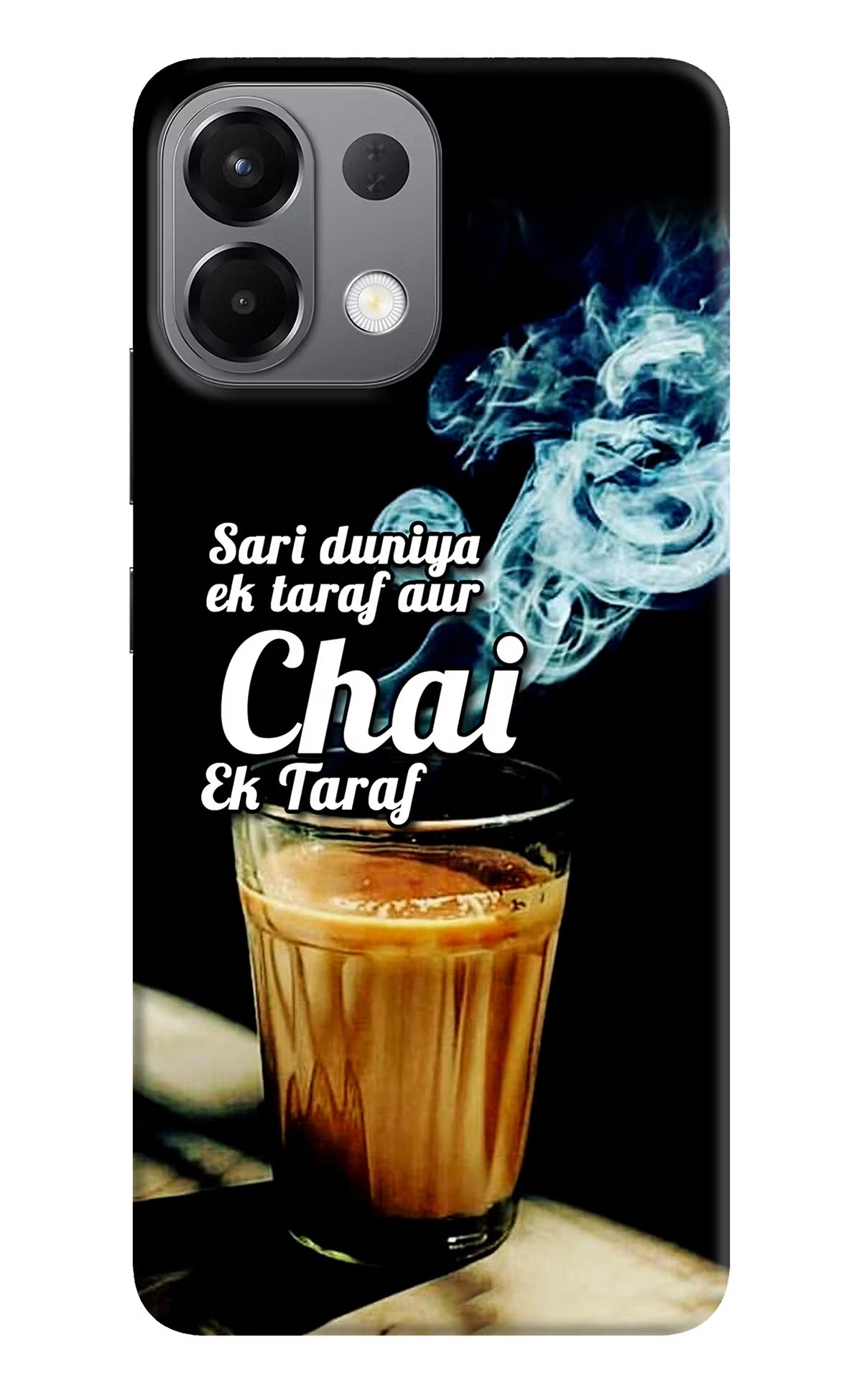 Chai Ek Taraf Quote Oppo K13 5G Hard Case Back Cover by Casekaro