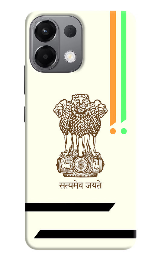 Satyamev Jayate Brown Logo Oppo K13 5G Hard Case Back Cover by Casekaro