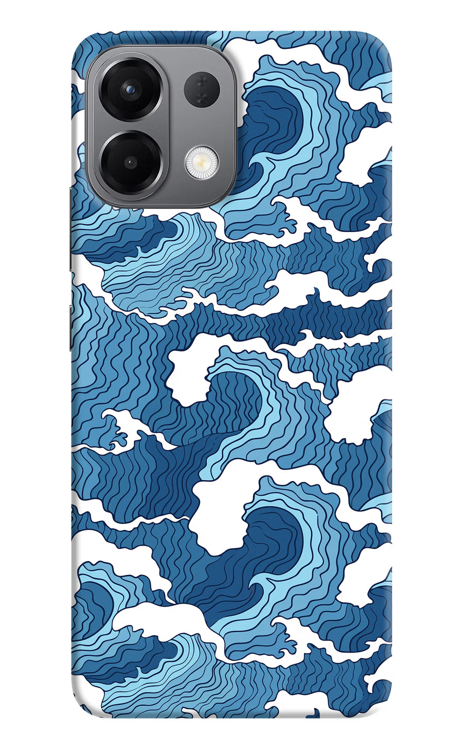 Blue Waves Oppo K13 5G Back Cover, Hard case
