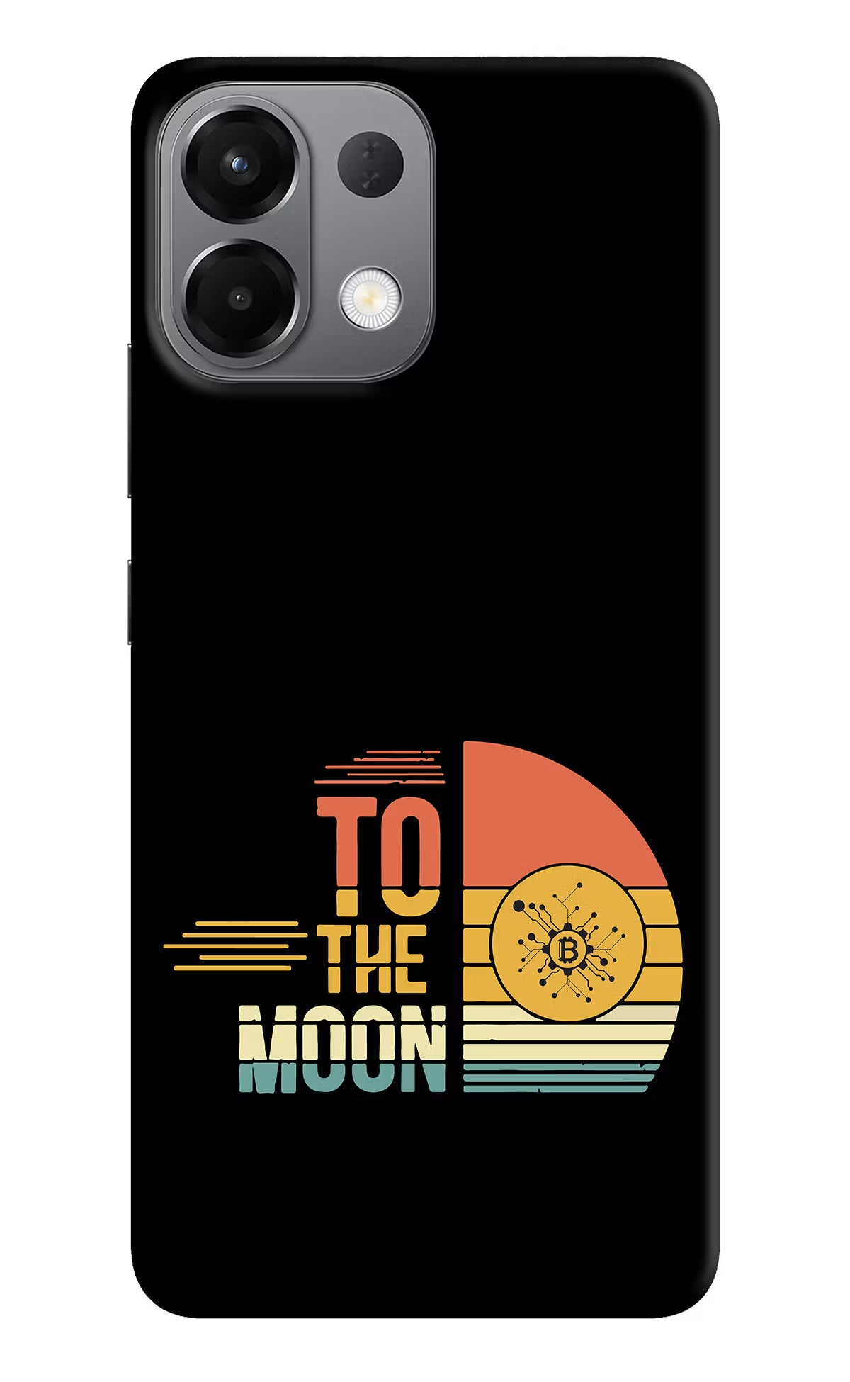 To the Moon Oppo K13 5G Hard Case Back Cover by Casekaro
