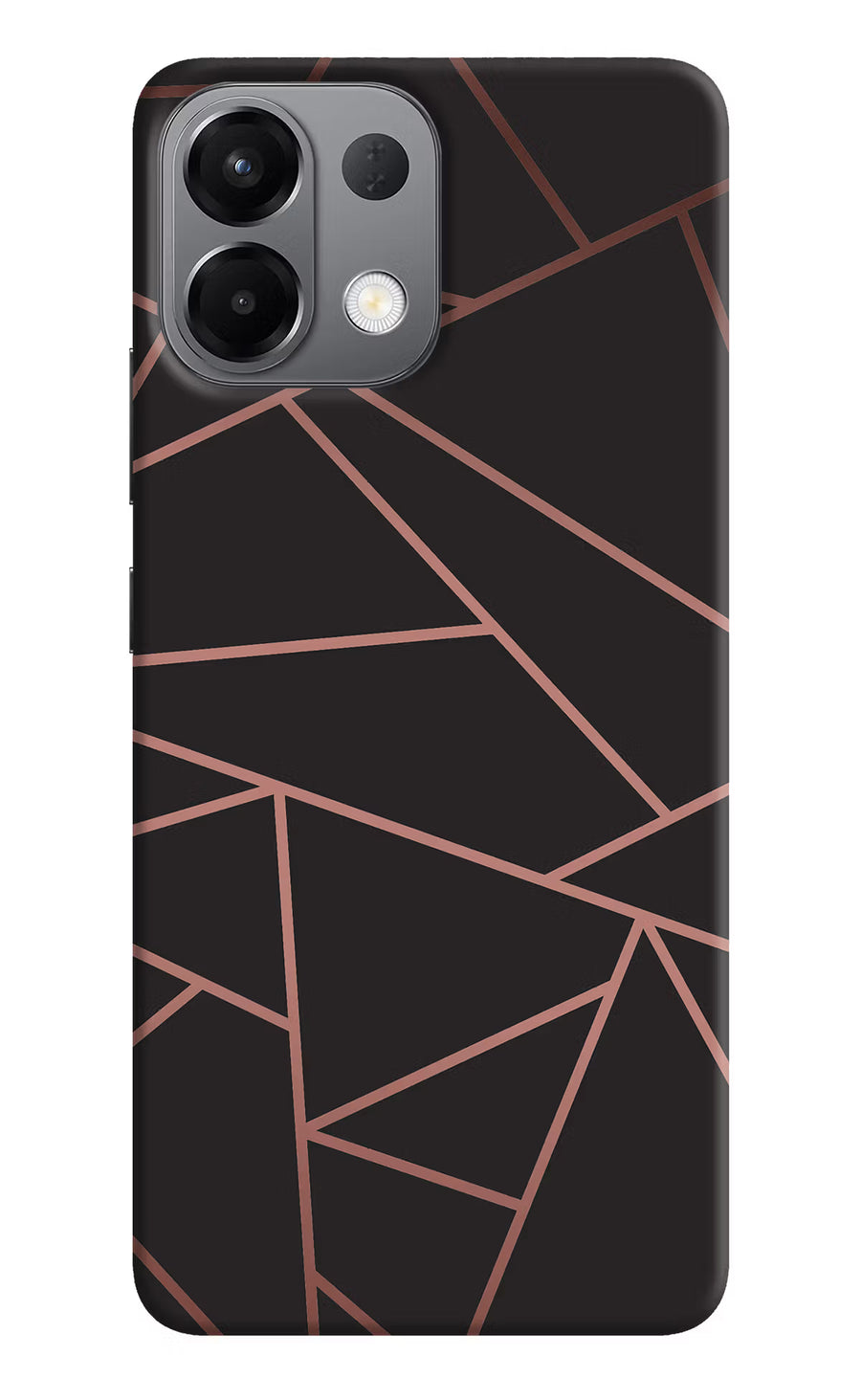 Geometric Pattern Oppo K13 5G Back Cover, Hard case