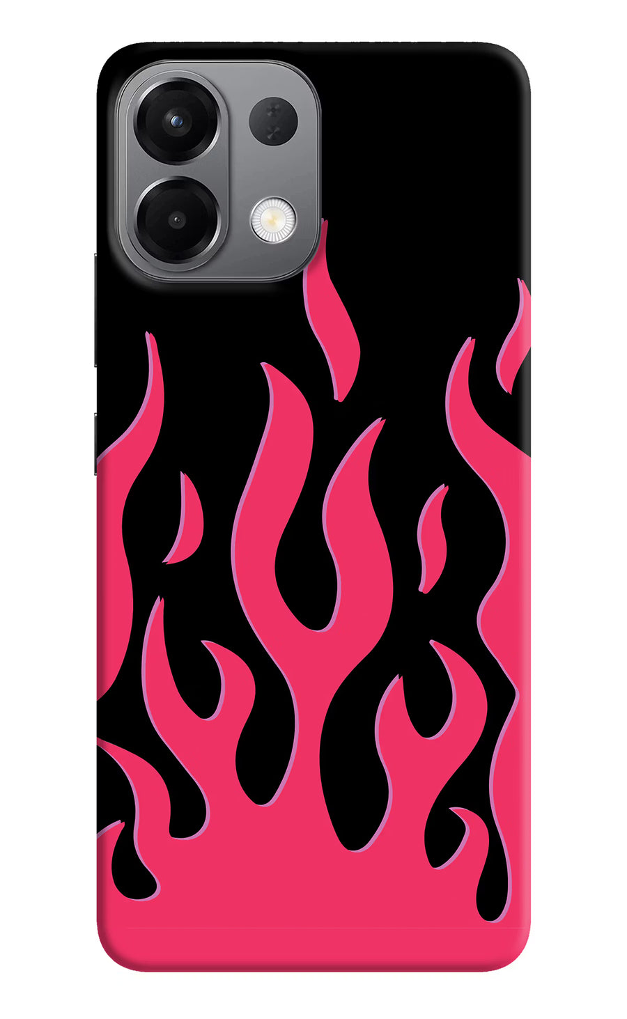 Fire Flames Oppo K13 5G Back Cover, Hard case