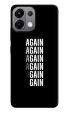 Again Again Gain Oppo K13 5G Hard Case Back Cover by Casekaro