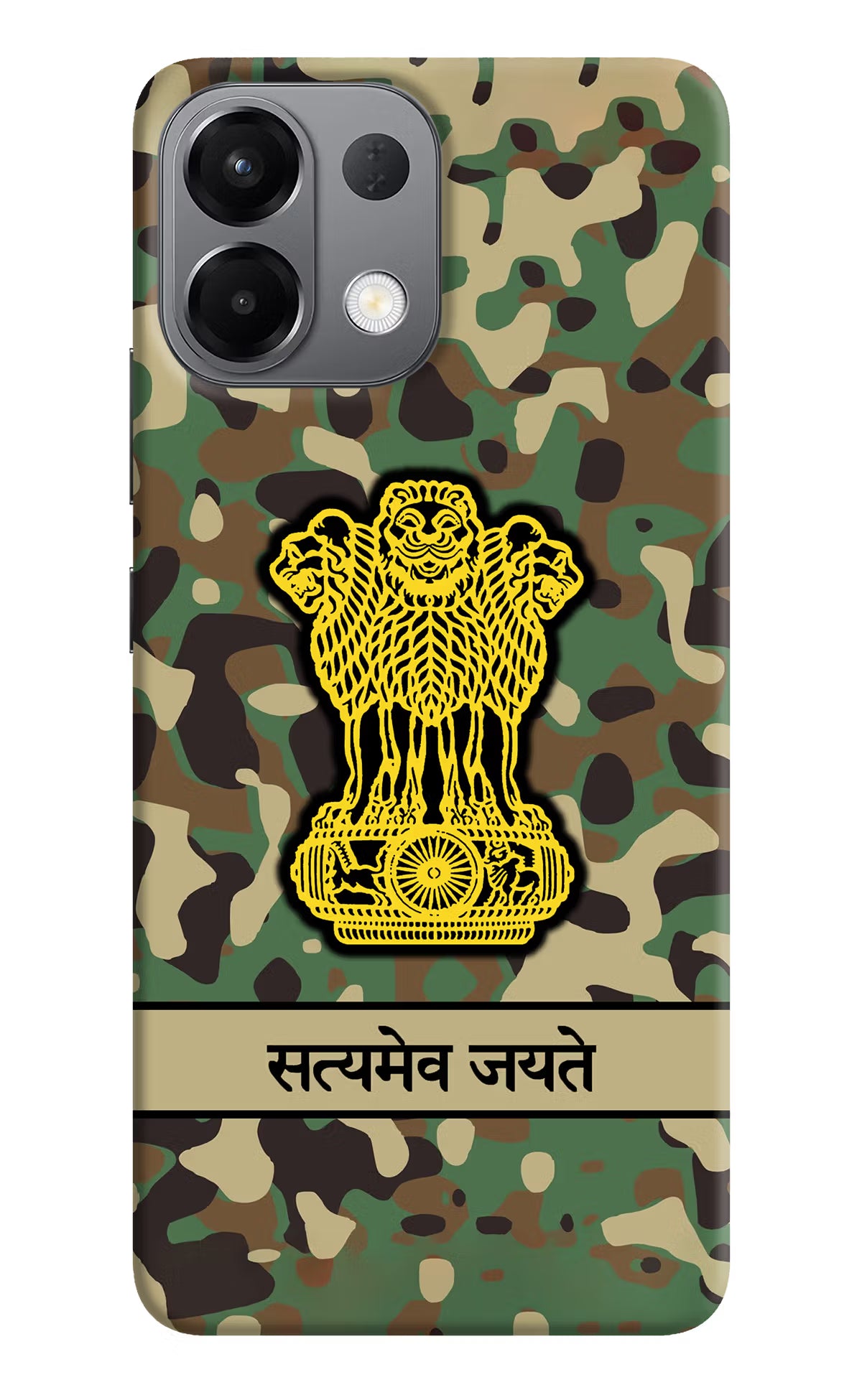 Satyamev Jayate Army Oppo K13 5G Hard Case Back Cover by Casekaro