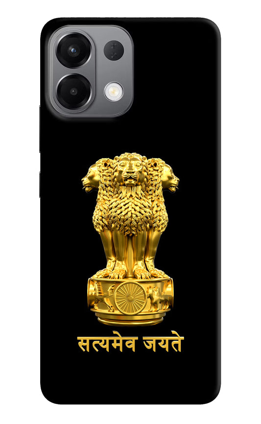 Satyamev Jayate Golden Oppo K13 5G Hard Case Back Cover by Casekaro