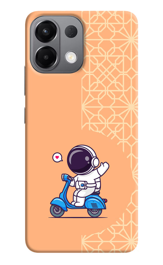 Cute Astronaut Riding Oppo K13 5G Hard Case Back Cover by Casekaro