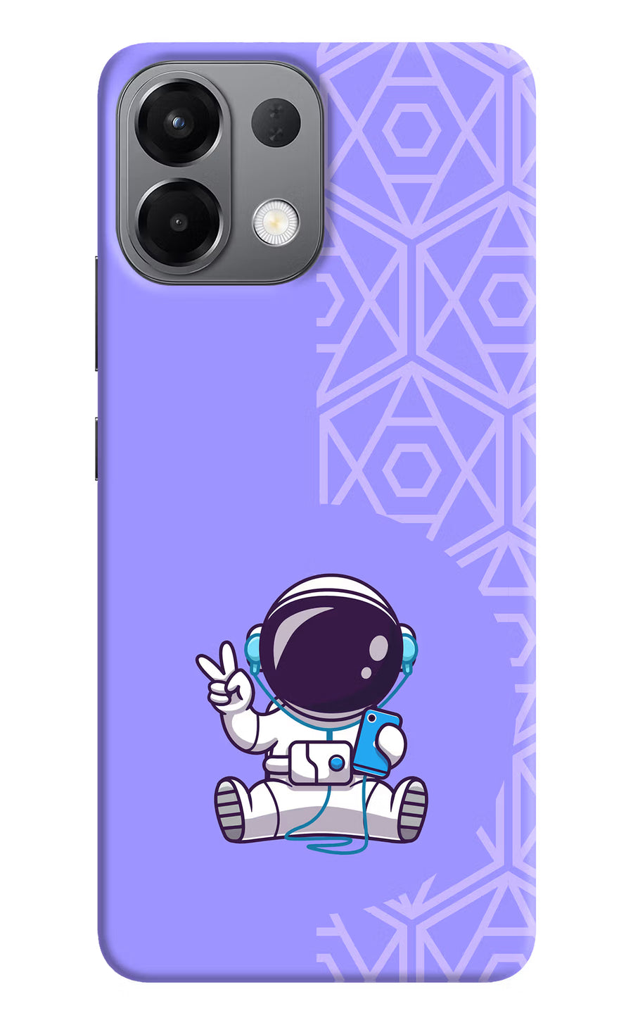 Cute Astronaut Chilling Oppo K13 5G Back Cover, Hard case