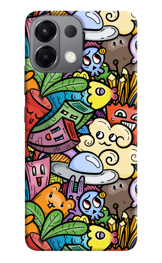 Veggie Doodle Oppo K13 5G Hard Case Back Cover by Casekaro