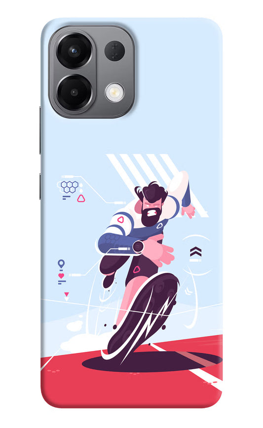 Run Pro Oppo K13 5G Hard Case Back Cover by Casekaro