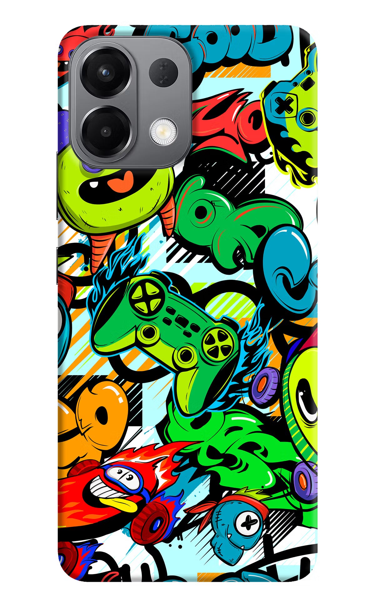 Game Doodle Oppo K13 5G Hard Case Back Cover by Casekaro