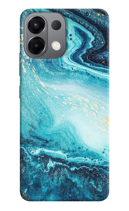Blue Glitter Marble Oppo K13 5G Hard Case Back Cover by Casekaro