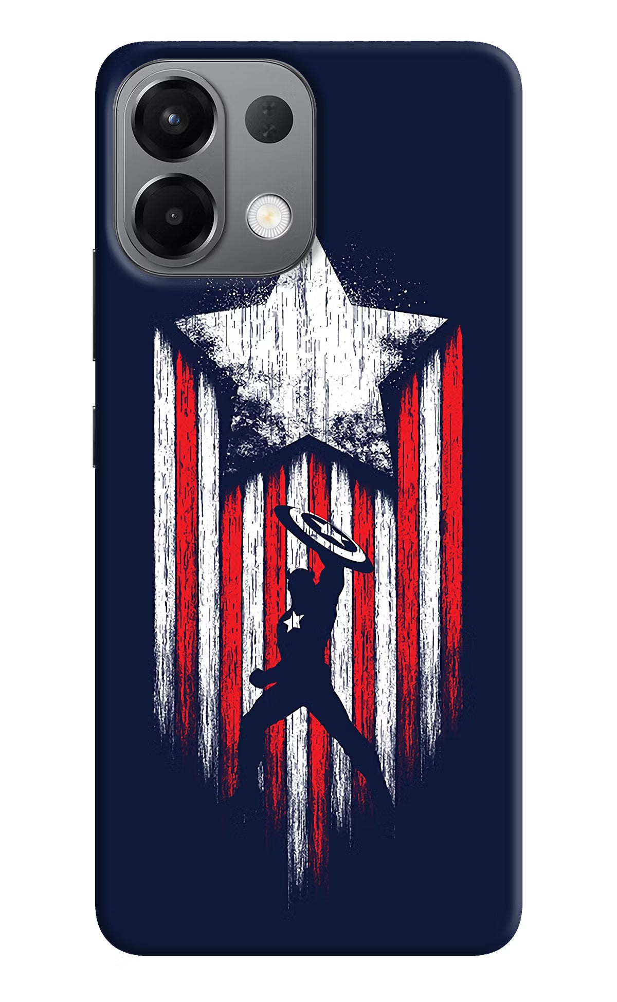 Captain America Marvel Art Oppo K13 5G Hard Case Back Cover by Casekaro