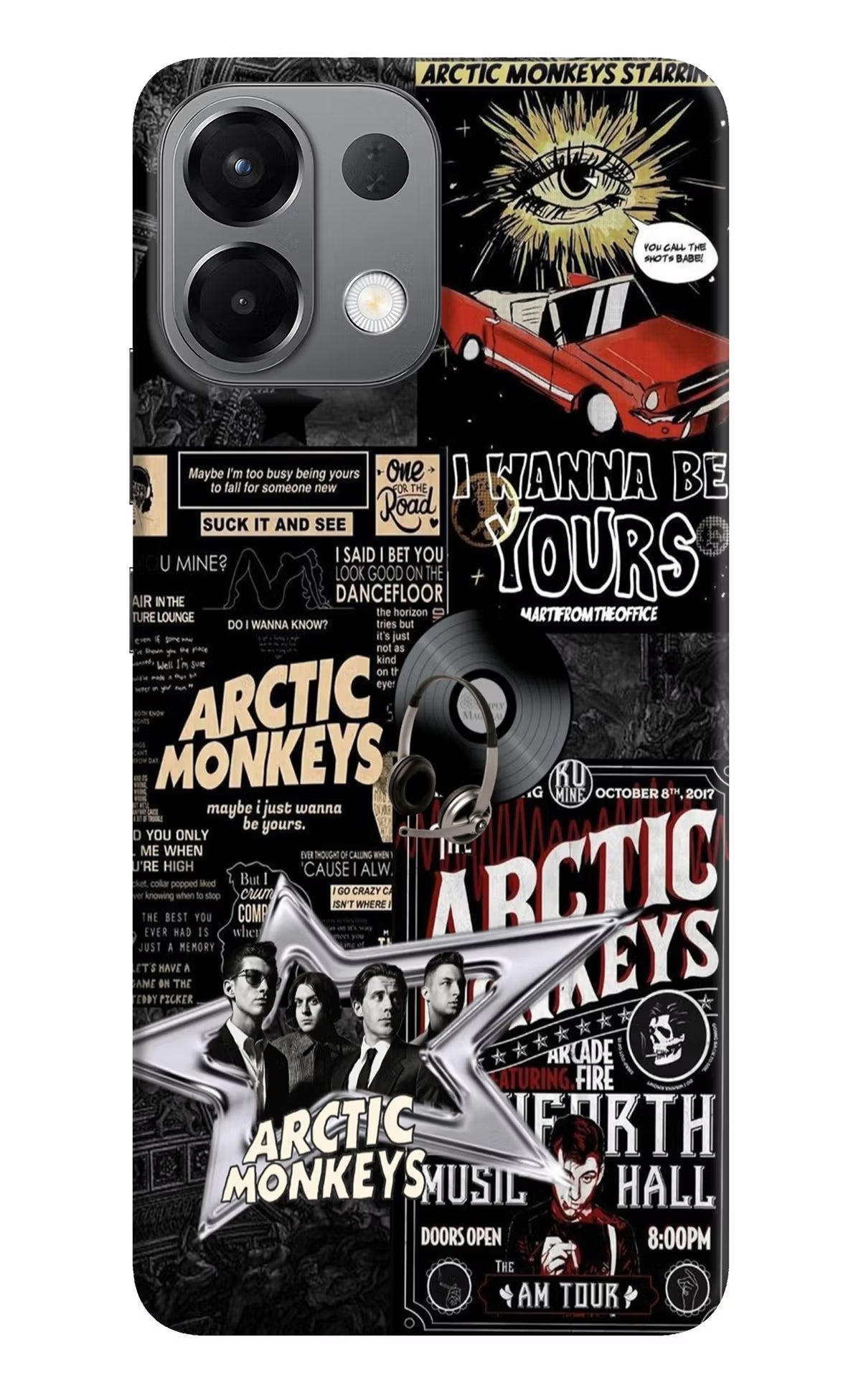 Arctic Monkeys Oppo K13 5G Hard Case Back Cover by Casekaro