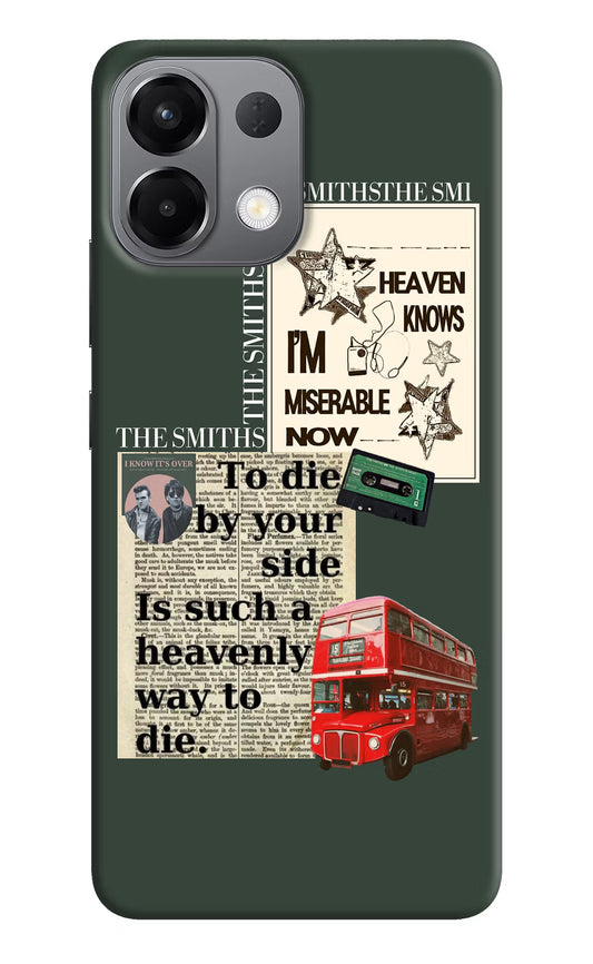 The Smiths Oppo K13 5G Hard Case Back Cover by Casekaro