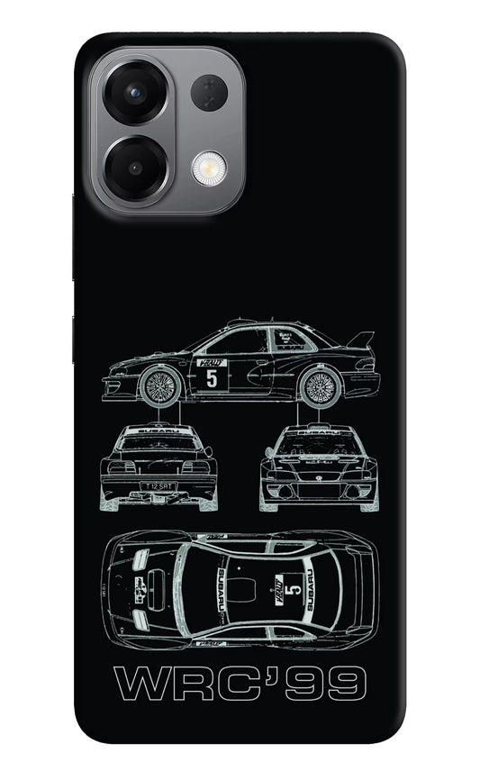 WRC'99 Oppo K13 5G Hard Case Back Cover by Casekaro