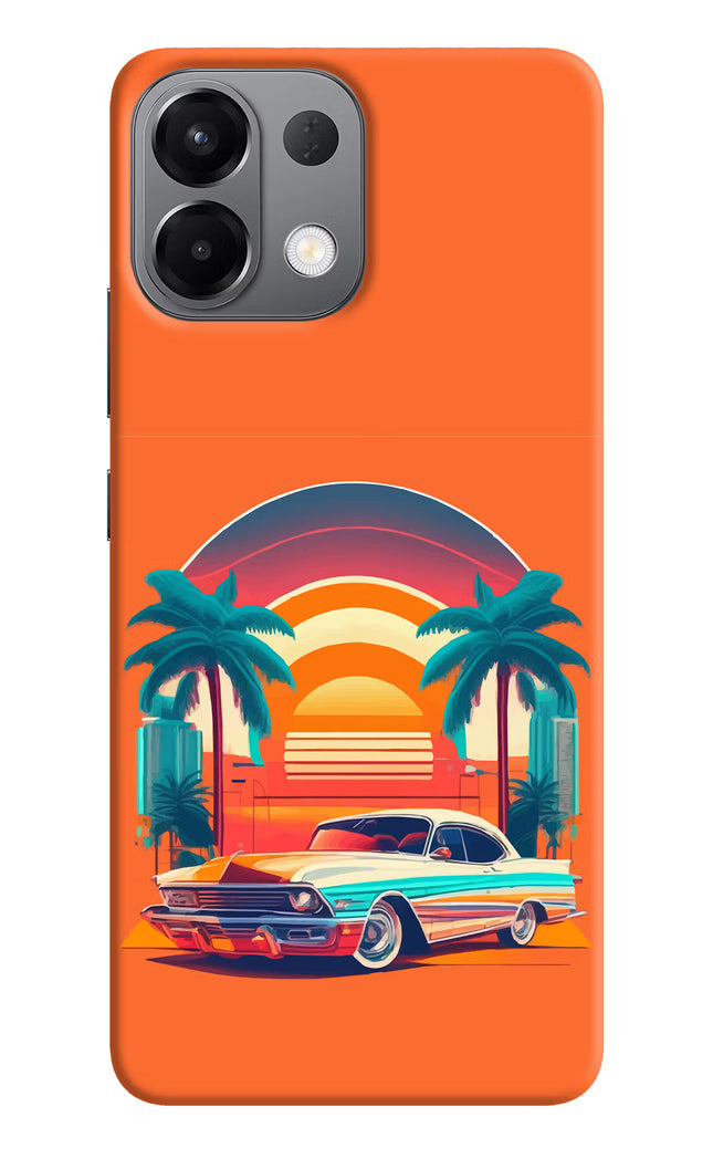 Palm Drive 80s Oppo K13 5G Hard Case Back Cover by Casekaro