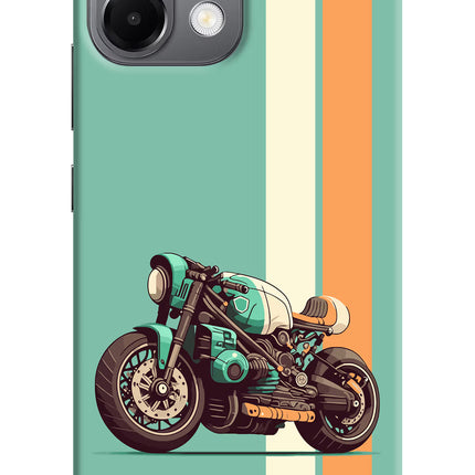 Striped Moto Drift Oppo K13 5G Hard Case Back Cover by Casekaro