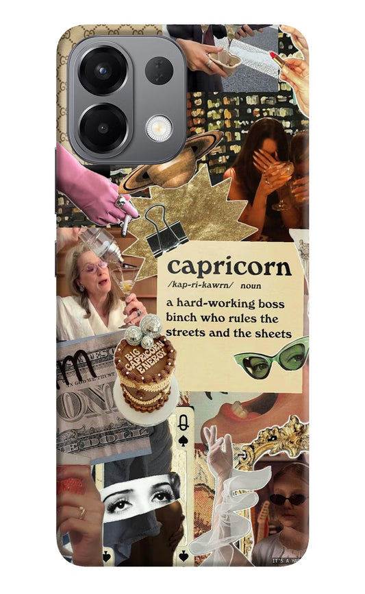 Capricorn Zodiac Oppo K13 5G Hard Case Back Cover by Casekaro