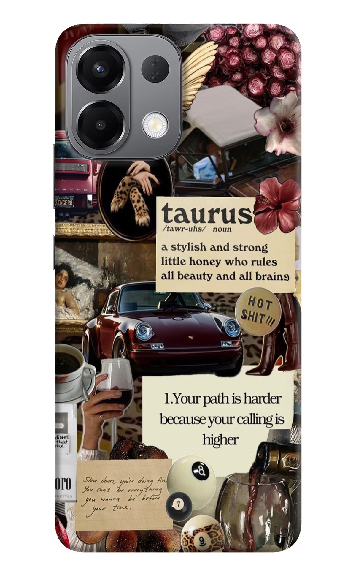 Taurus Zodiac Oppo K13 5G Hard Case Back Cover by Casekaro