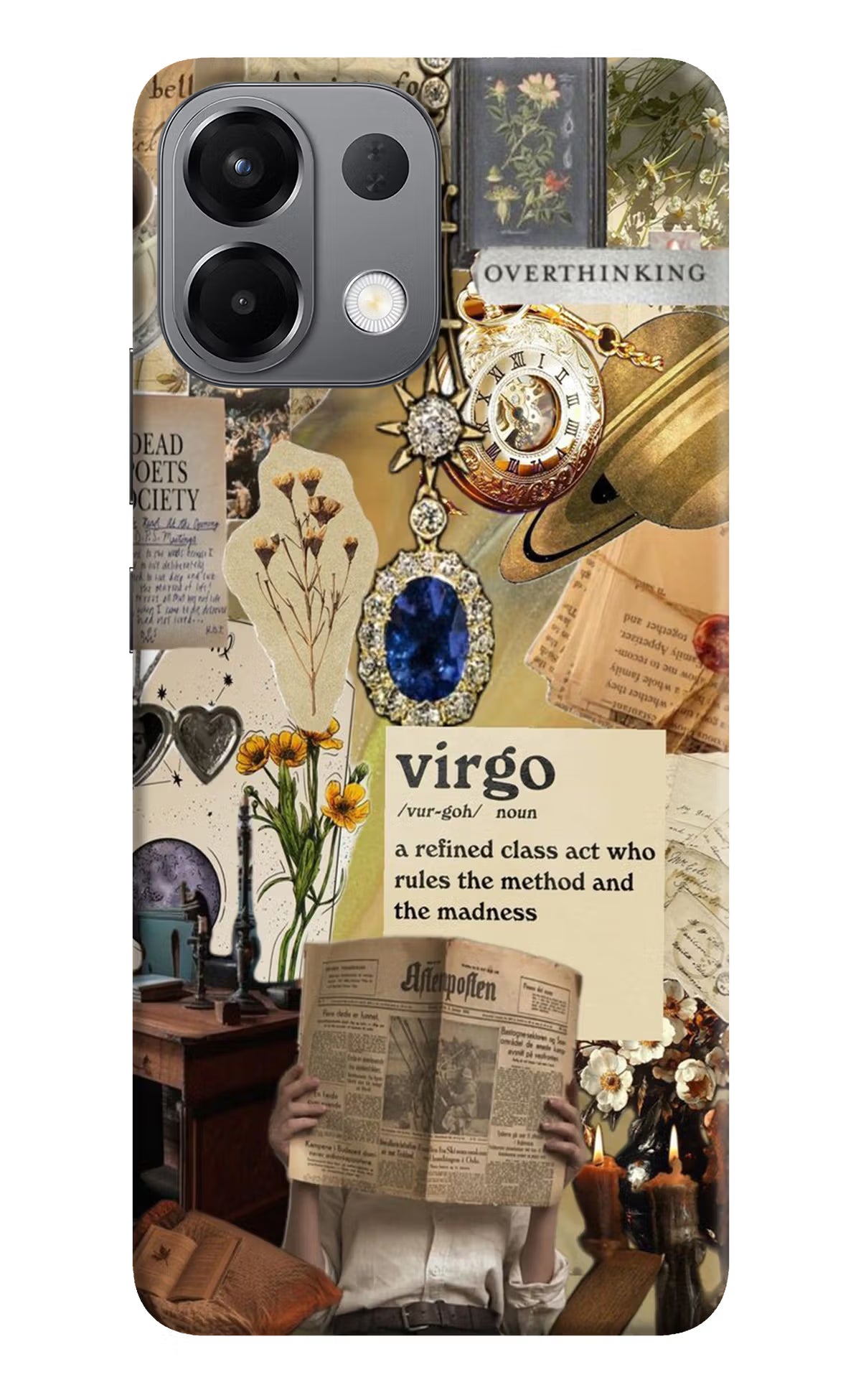 Virgo Zodiac Oppo K13 5G Hard Case Back Cover by Casekaro