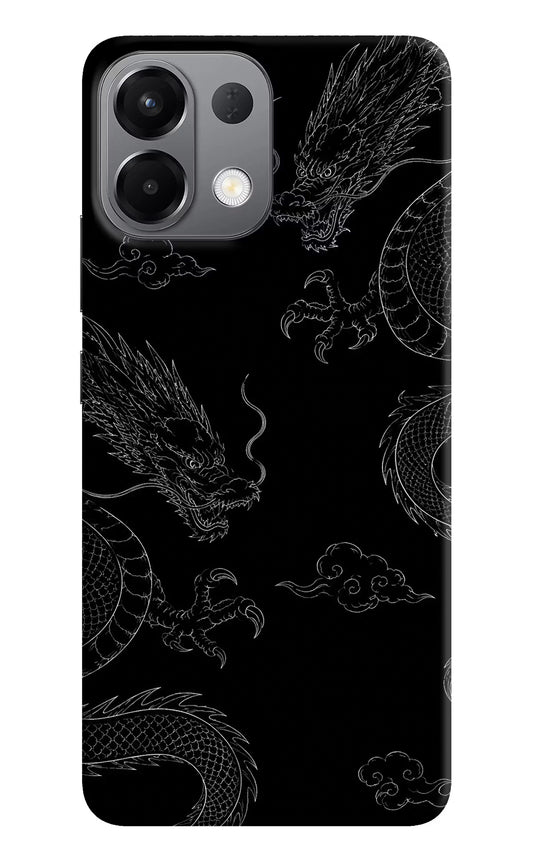 Twin Dragons Oppo K13 5G Hard Case Back Cover by Casekaro
