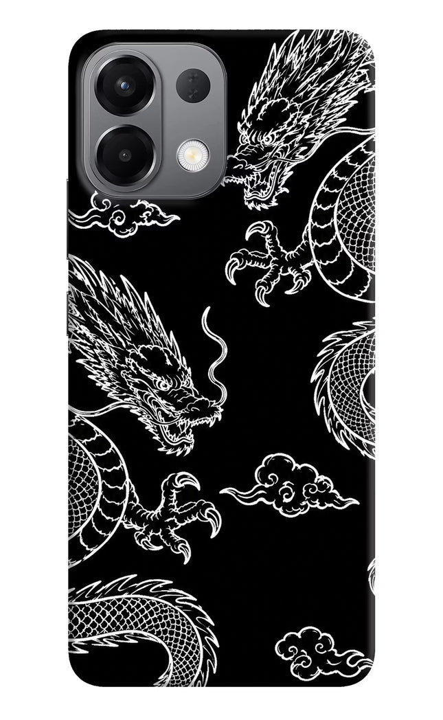 Twin Dragons Oppo K13 5G Hard Case Back Cover by Casekaro