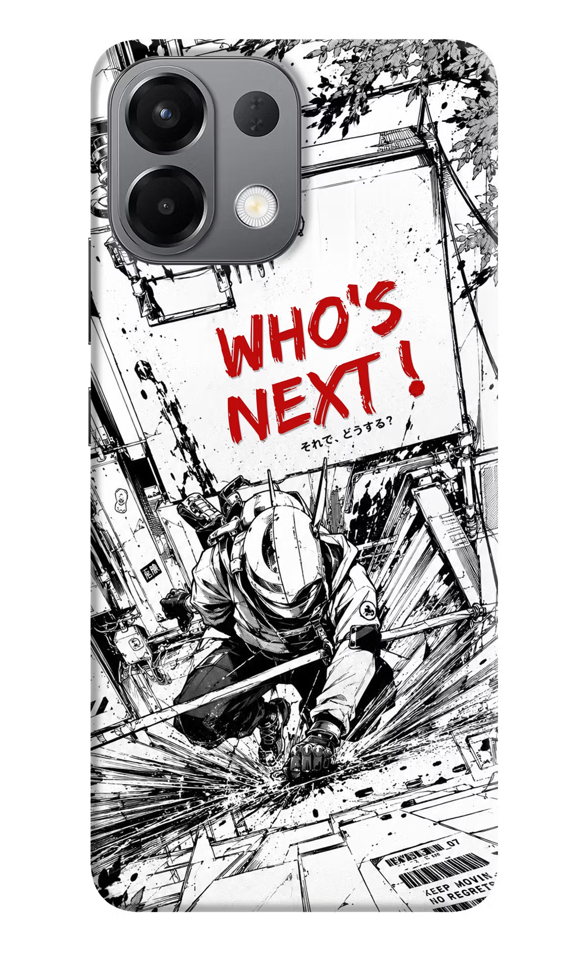 Who's Next Oppo K13 5G Hard Case Back Cover by Casekaro